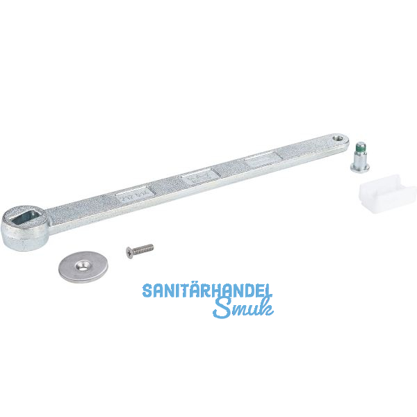 DORMAKABA Schwinghebel flachkonisch, Stahl im Gesenk geschmiedet, verzinkt