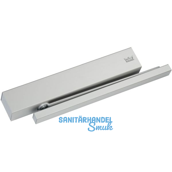 DORMAKABA T�rschlie�er TS99 FL, mit Gleitschiene, silber, Kopfmontage