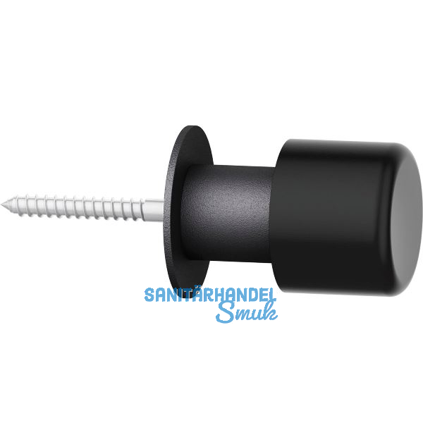 FSB Wandt�rpuffer 38 3880 L�nge 60 mm, Aluminium schwarz matt