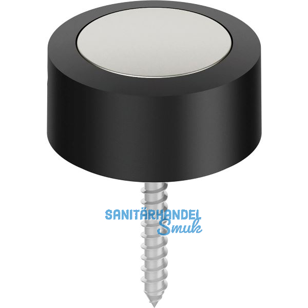 FSB Bodent�rpuffer 38 3878 � 48 mm, H�he 24 mm, Aluminium silber eloxiert