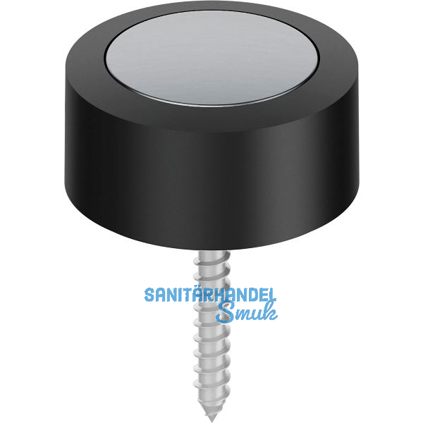 FSB Bodent�rpuffer 38 3878 � 48 mm, H�he 24 mm, Edelstahl matt