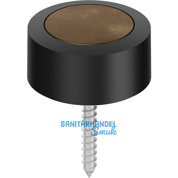 FSB Bodent�rpuffer 38 3878 � 48 mm, H�he 24 mm, Bronze dunkel patiniert