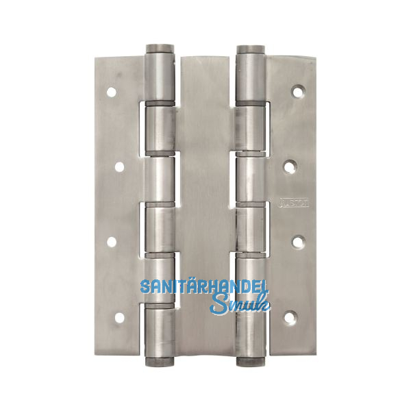 Pendelt�rband doppelt wirkend, Rollen � 18 mm, H�he 180 mm, Edelstahl