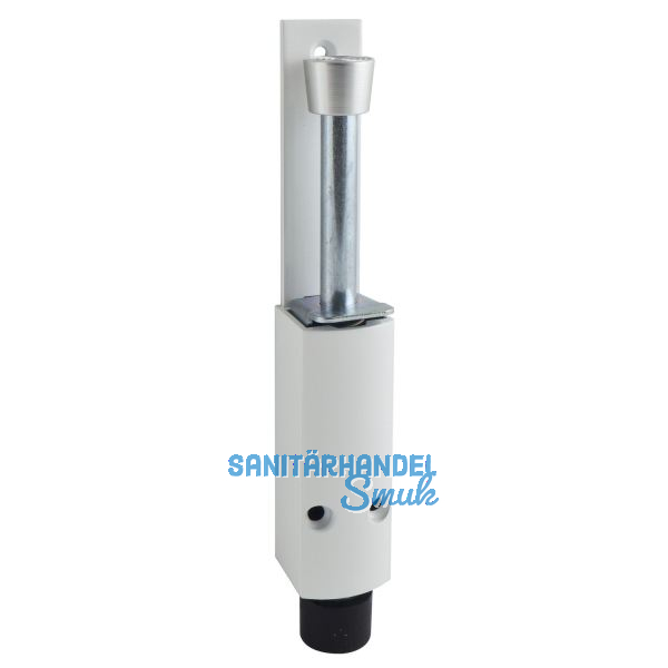 T�rfeststeller 1222 Hub 60 mm, 35 x 225 mm, Aluminium wei� RAL 9016