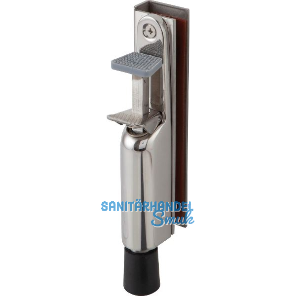 T�rfeststeller 1132 f�r Glast�ren, Hub 30 mm, 210 x 36 mm, Edelstahl poliert