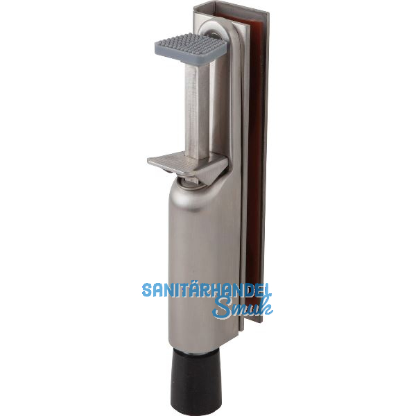 T�rfeststeller 1134 f�r Glast�ren, Hub 50 mm, 210 x 36 mm, Edelstahl matt