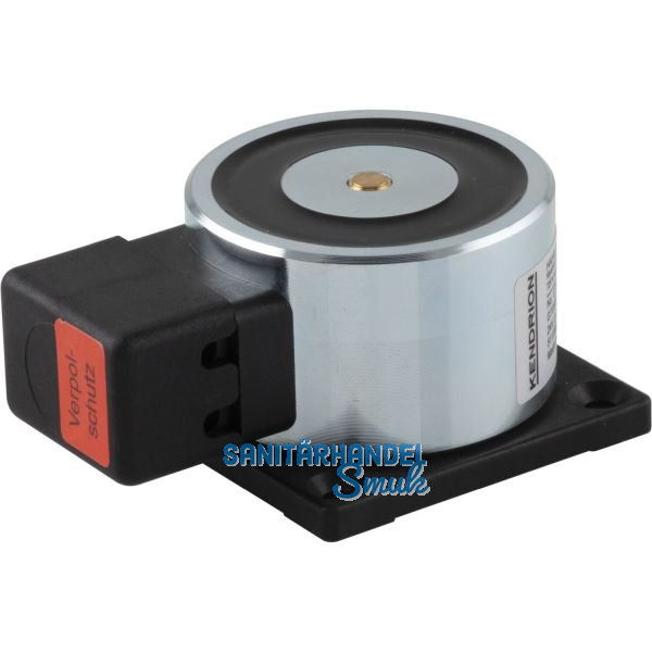 Haftmagnet mit Befestigungsplatte u. Anschlussklemme, Gr. 06, Stahl verzinkt