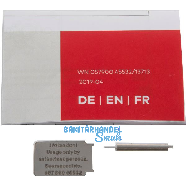 Einstellwerkzeug zum Umstellen der Panikseite f�r SVP 6000 Schl�sser