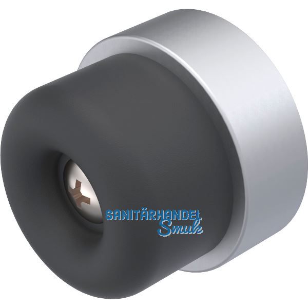 KWS Wandt�rpuffer 2006 � 35 mm, Aluminium silber eloxiert