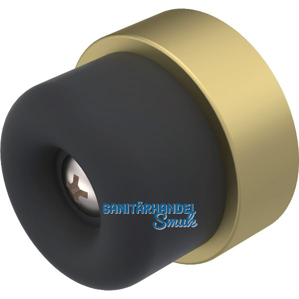 KWS Wandt�rpuffer 2006 � 35 mm, Aluminium messingf�rbig eloxiert