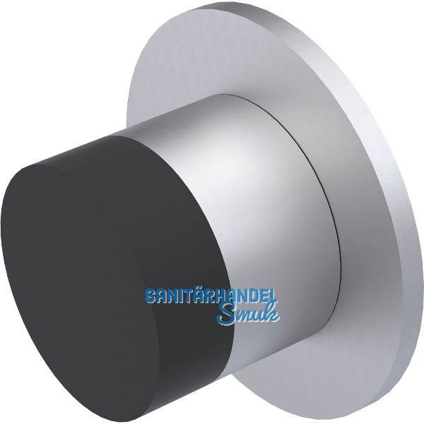 KWS Wandt�rpuffer 2007 � 50 mm, Aluminium silber eloxiert