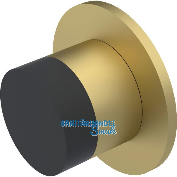 KWS Wandt�rpuffer 2007 � 50 mm, Aluminium messingf�rbig eloxiert