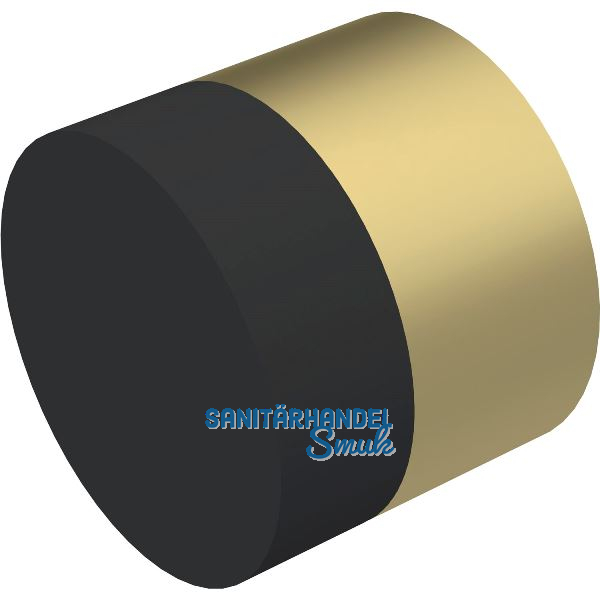 KWS Wandt�rpuffer 2008 � 30 mm, Aluminium messingf�rbig eloxiert