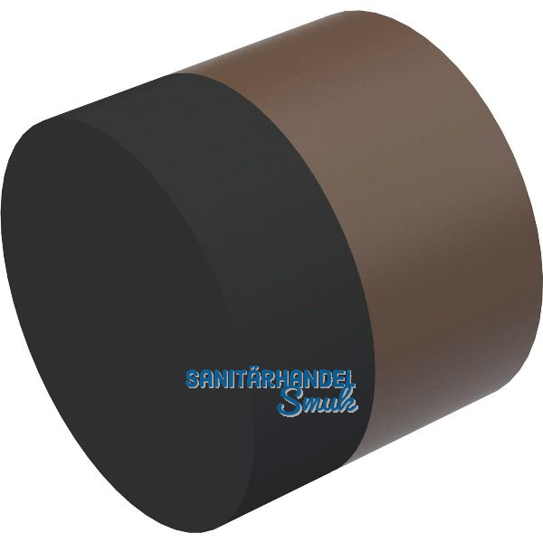 KWS Wandt�rpuffer 2008 � 30 mm, Aluminium dunkelbraun eloxiert