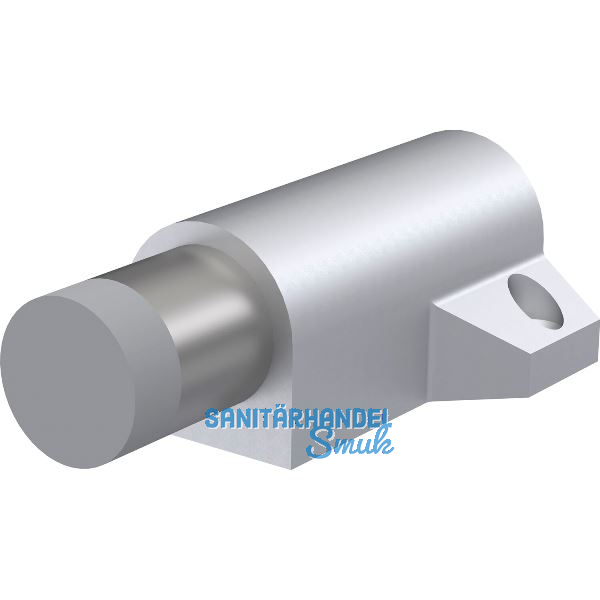 KWS Bodent�rpuffer 2014 gefederter Anschlagpuffer, Alu silber eloxiert