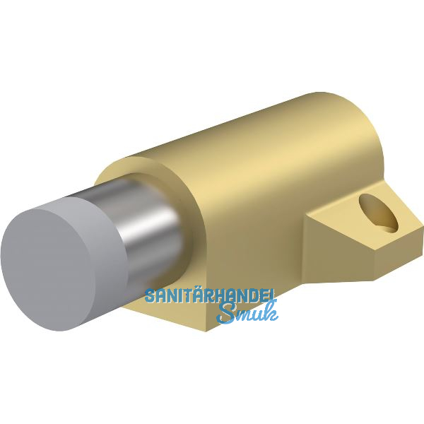 KWS Bodent�rpuffer 2014 gefederter Anschlagpuffer, Alu messingf�rbig eloxiert