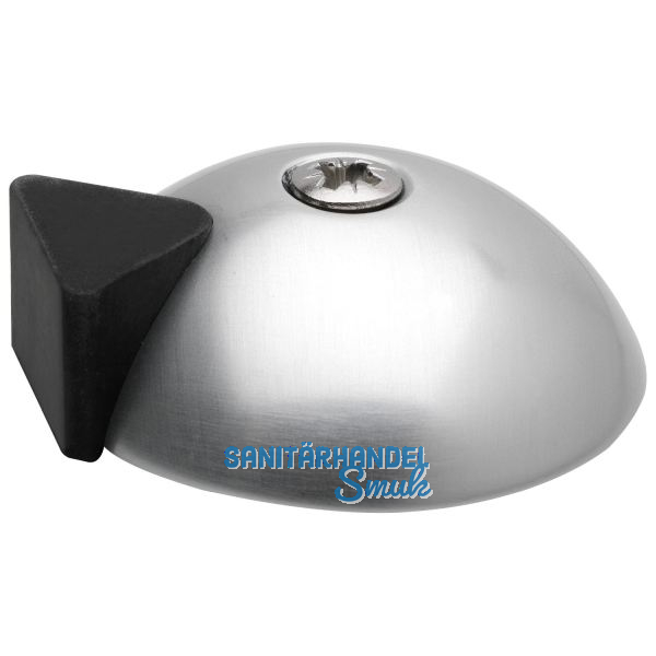 Bodent�rpuffer - Bodenpl. � 60 mm, Anschlagh. 17 mm, silber eloxiert