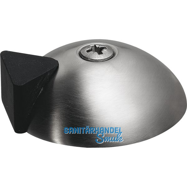 Bodent�rpuffer - Bodenpl. � 60 mm, Anschlagh. 17 mm, Edelstahl matt