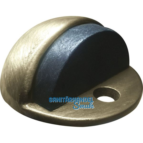 Bodent�rpuffer - Bodenplatte � 45 mm, Anschlagh�he 17 mm, Messing patiniert