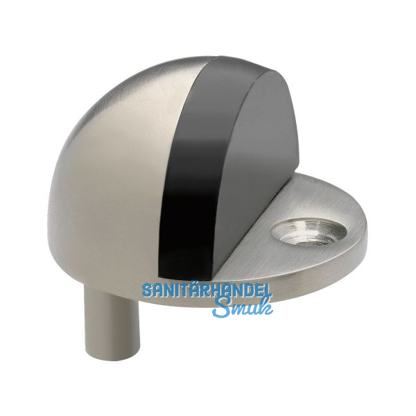 Bodent�rpuffer - Bodenplatte � 45, Anschlagh�he 17 mm, Edelstahl matt