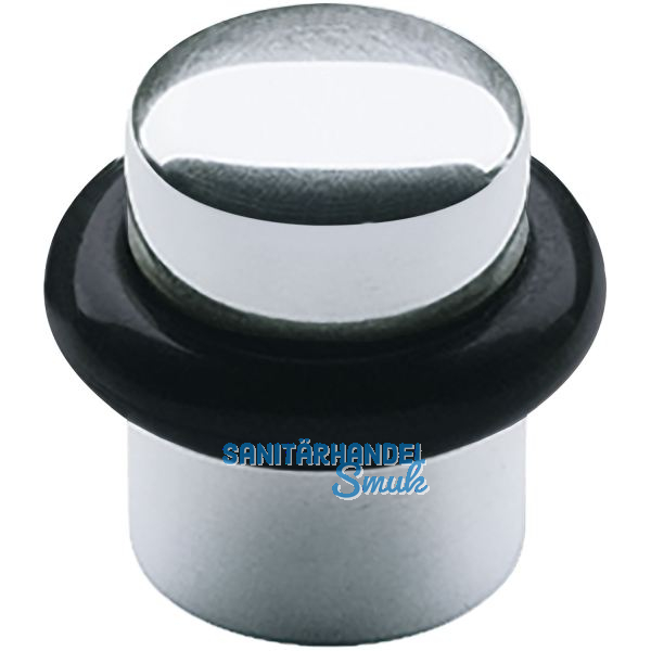 SOLIDO Bodent�rpuffer - � 25 mm, Messing verchromt matt