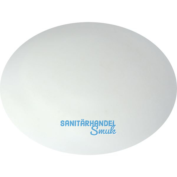 Wandt�rpuffer - � 60 mm, H�he 15 mm, Kunststoff wei�