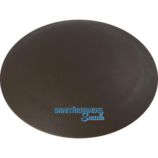 Wandt�rpuffer - � 60 mm, H�he 15 mm, Kunststoff braun