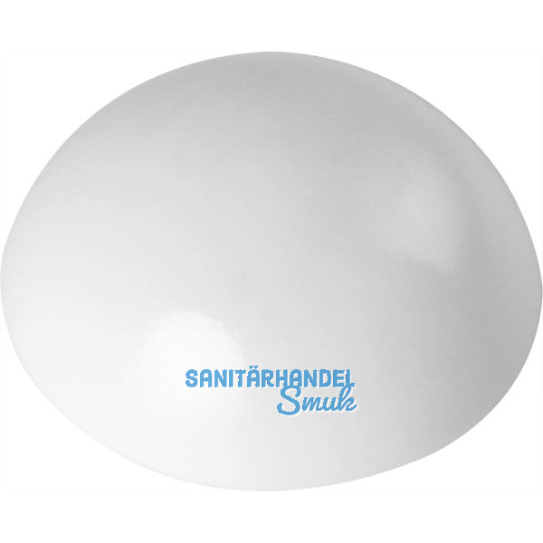 Wandt�rpuffer - � 32 mm, H�he 12 mm, Kunststoff wei�