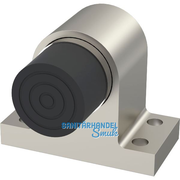 KWS Bodent�rpuffer 2024 gefederter Anschlagpuffer, Aluminium Edelstahl-Effekt