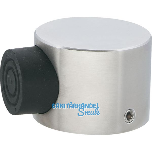 KWS Bodent�rpuffer - � 50 mm, H�he 35 mm, Edelstahl matt