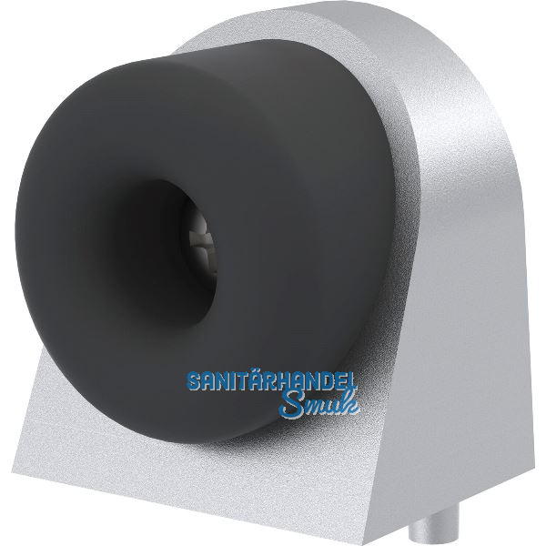 KWS Bodent�rpuffer 2028, 37x48x50mm, Aluminium silber lackiert