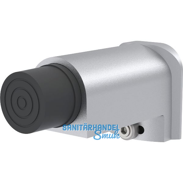 KWS Wandt�rpuffer 2051 gefederter Anschlagpuffer, Aluminium silber lackiert