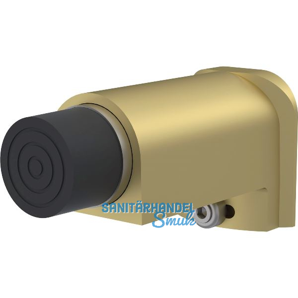 KWS Wandt�rpuffer 2051 gefederter Anschlagpuffer, Alu messingf�rbig eloxiert