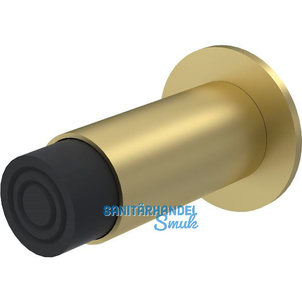 KWS Wandt�rpuffer 2066 gefederter Puffer,L�nge 120 mm,Alu messingf�rbig eloxiert