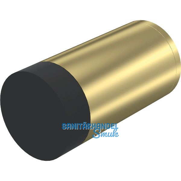 KWS Wandt�rpuffer 2071, � 30 mm, L�nge 80 mm, Messing matt