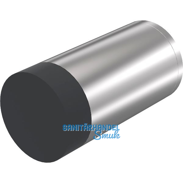 KWS Wandt�rpuffer 2072, � 30 mm, L�nge 100 mm, Edelstahl matt