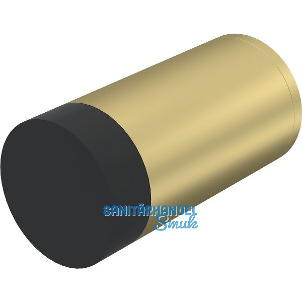 KWS Wandt�rpuffer 2073, � 30 mm, L�nge 120 mm, Aluminium messingf�rbig eloxiert