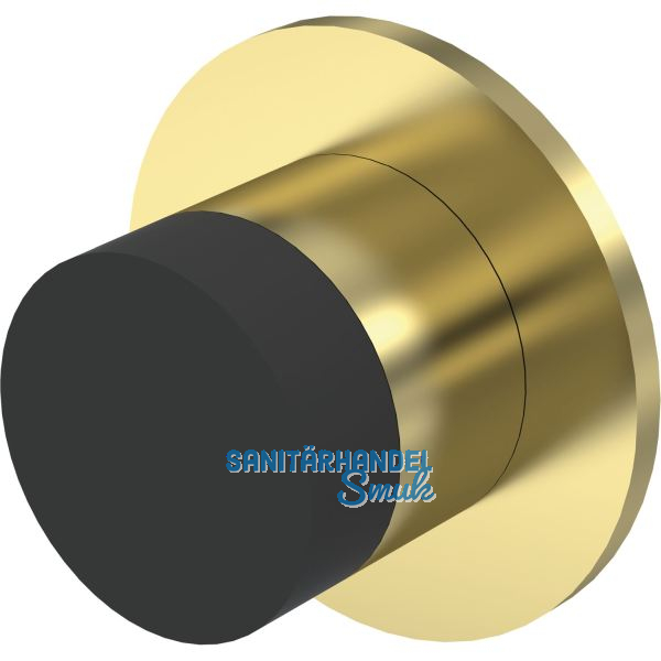 KWS Wandt�rpuffer 2069, � 30 mm, L�nge 28 mm, Messing matt