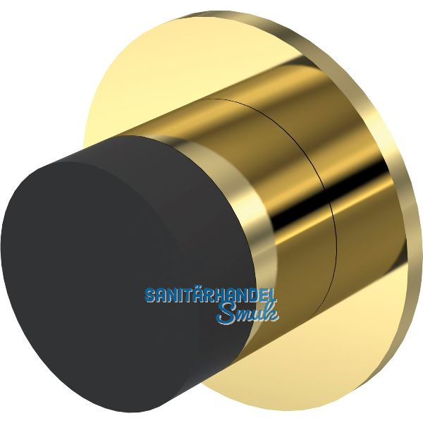 KWS Wandt�rpuffer 2069, � 30 mm, L�nge 28 mm, Messing poliert