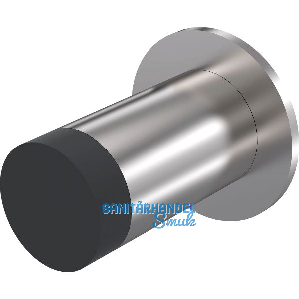 KWS Wandt�rpuffer 2075, � 30 mm, L�nge 80 mm, Edelstahl matt