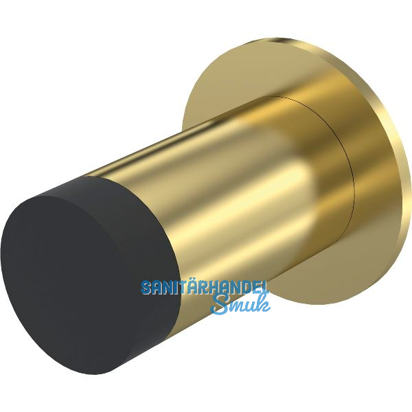 KWS Wandt�rpuffer 2076, � 30 mm, L�nge 100 mm, Messing matt