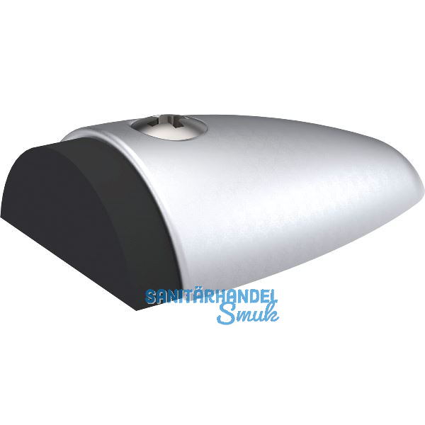 KWS Bodent�rpuffer 2090, 90 x 60 x 25mm, Aluminium silber eloxiert