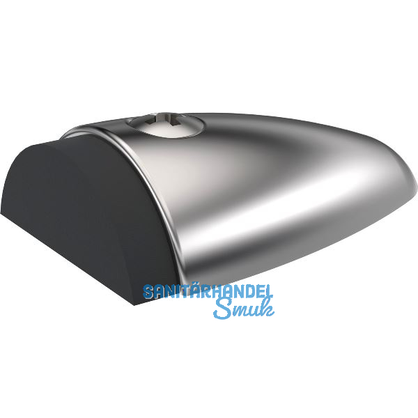 KWS Bodent�rpuffer 2090, 90 x 60 x 25mm, Edelstahl matt