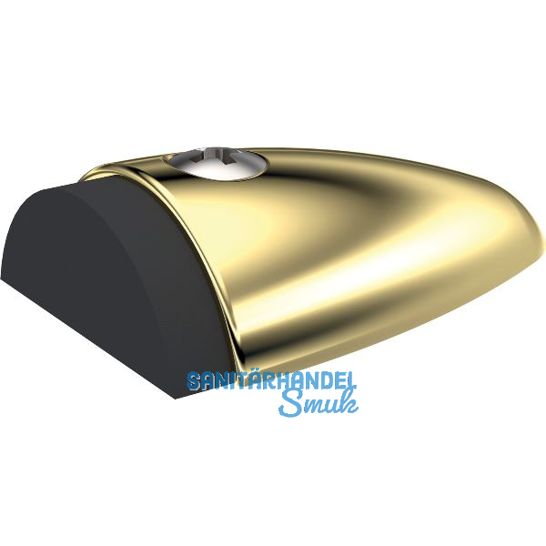 KWS Bodent�rpuffer 2092, 90 x 60 x 25mm, Messing poliert