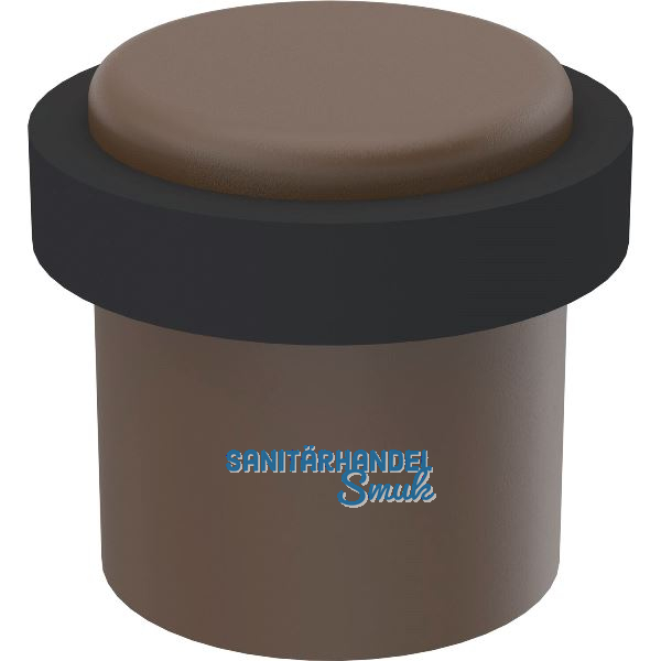 KWS Bodent�rpuffer 2095, � 50 mm, Aluminium dunkelbraun eloxiert