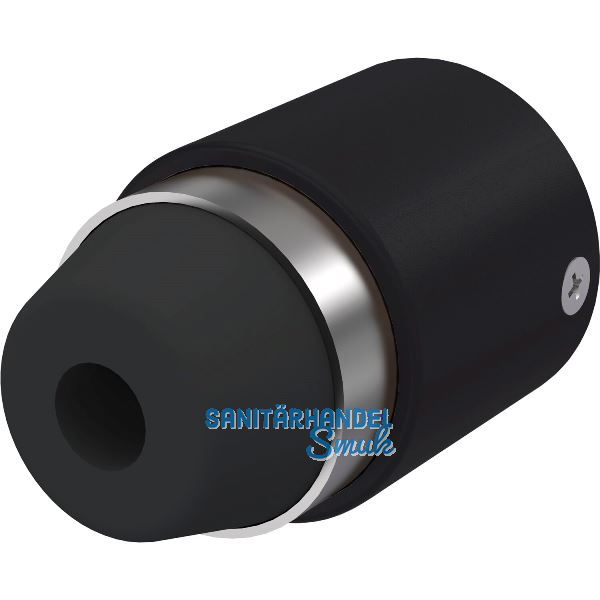 KWS Wandt�rpuffer 2120 gefederter Anschlagpuffer, Stahl/Alu schwarz lackiert