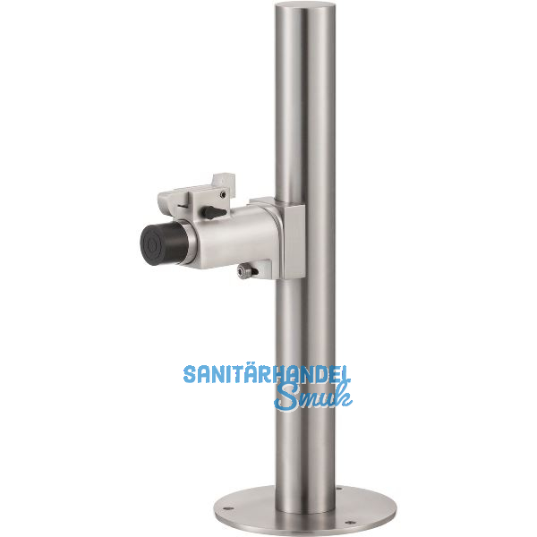 KWS T�rfeststeller 1920 gefedert, auf Rohr, Edelstahl matt