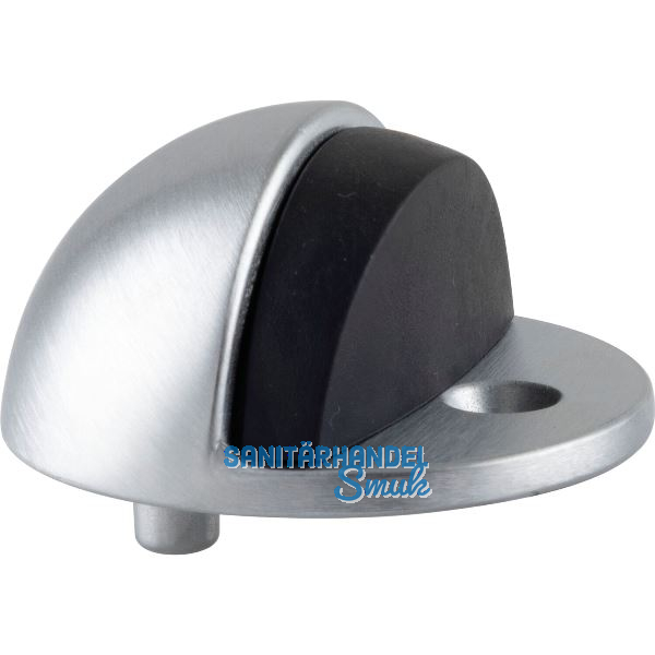 Bodent�rpuffer - Bodenplatte � 45, Anschlagh�he 17 mm, Messing verchromt matt