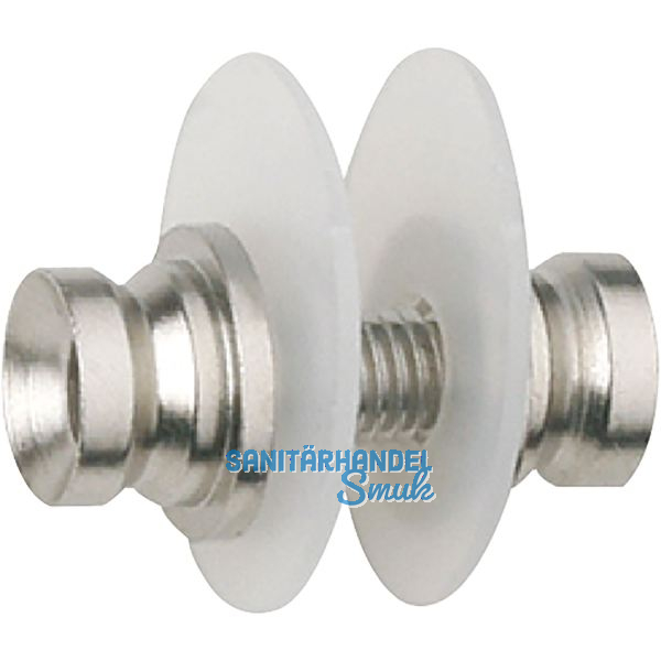 MARCHESI Befestigungszubeh�r f�r Griffe M6 beidseitig, Glas, TS 8 - 60mm