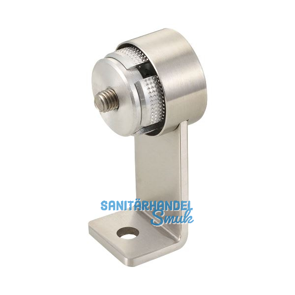 KWS Endst�tze WS - gerade Rundrohr f�r � 40 mm, Edelstahl matt